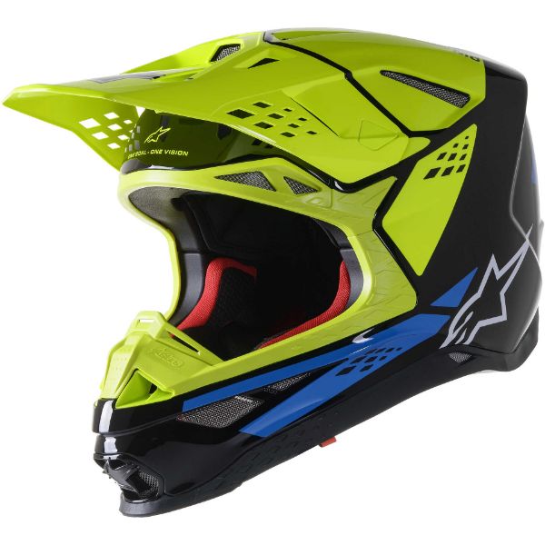 Casco motocross Alpinestars SM10 Solid bianco 22.06