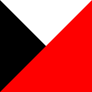 BLACK-MATT/WHITE/FLUO-RED