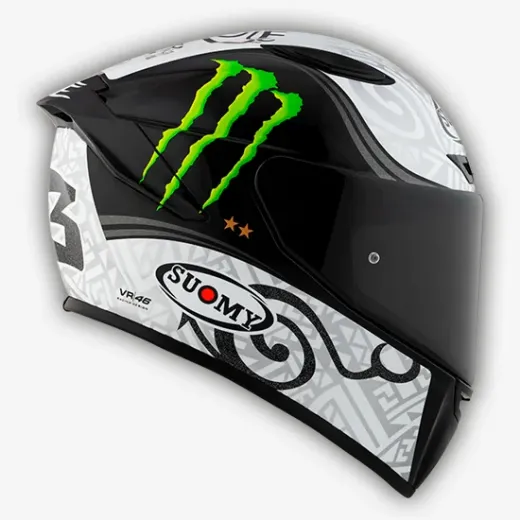 Immagine di CASCO TRACK-1 BAGNAIA WINTER TEST MONSTER ENERGY SUOMY