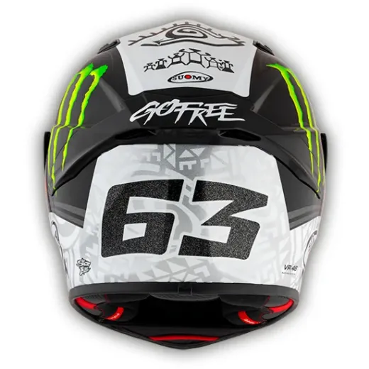 Immagine di CASCO TRACK-1 BAGNAIA WINTER TEST MONSTER ENERGY SUOMY