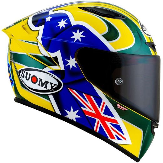 Immagine di CASCO TRACK-1 TROY BAYLISS REPLICA 2005 E06 SUOMY