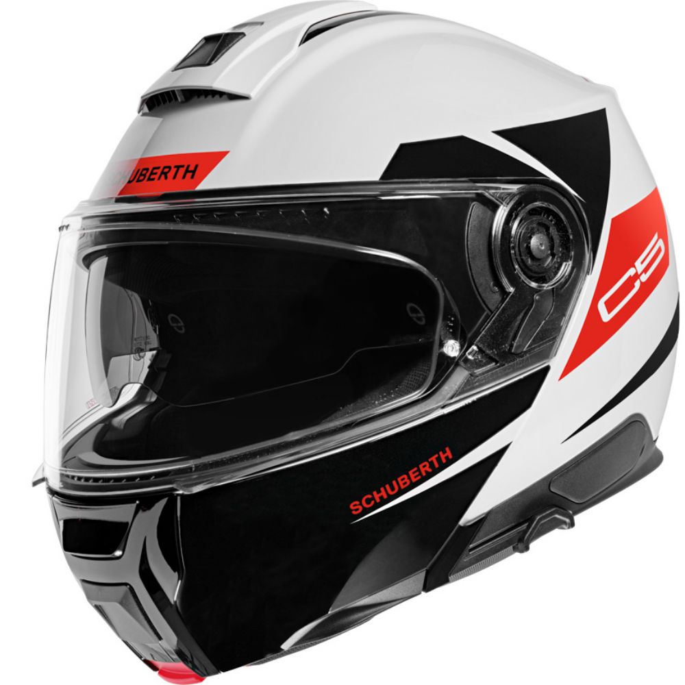 Immagine di CASCO C5 ECLIPSE RED MODULARE SCHUBERT