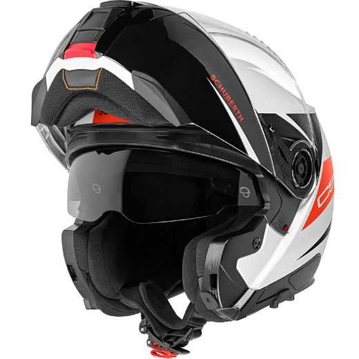 Immagine di CASCO C5 ECLIPSE RED MODULARE SCHUBERT