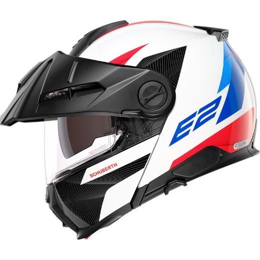 Immagine di CASCO MODULARE ADVENTURE E2 DEFENDER WHITE SCHUBERTH