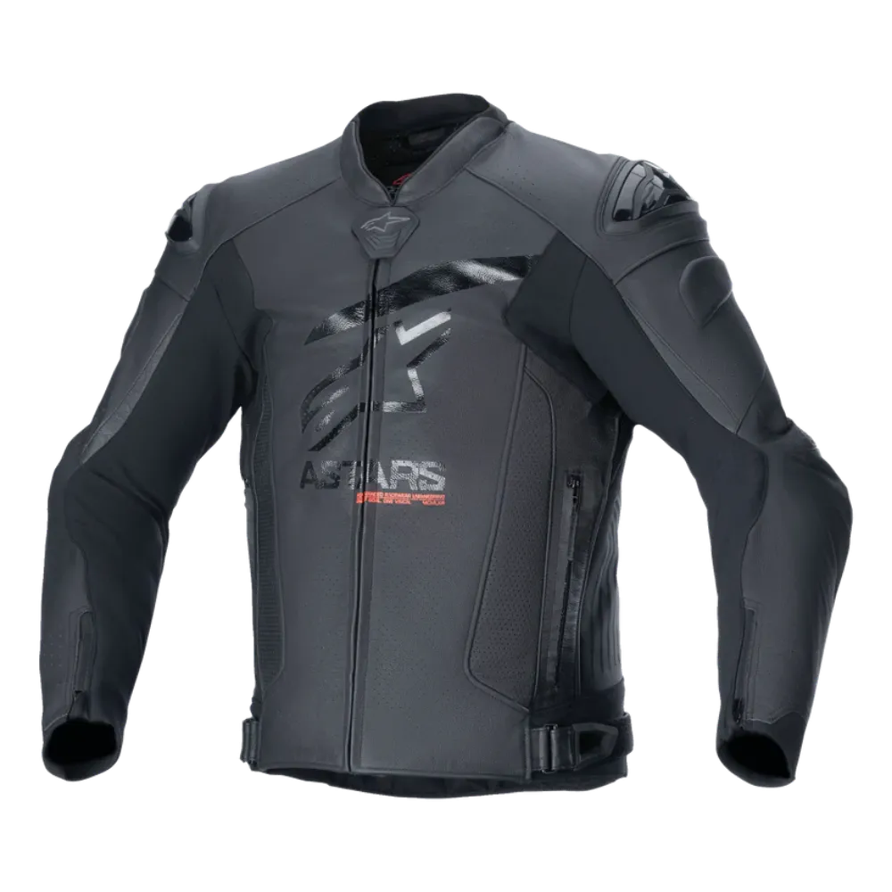 Immagine di GIACCA IN PELLE GP PLUS R V4 AIR ALPINESTARS NERA