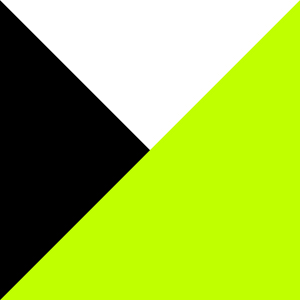 BLACK WHITE YELLOW FLUO