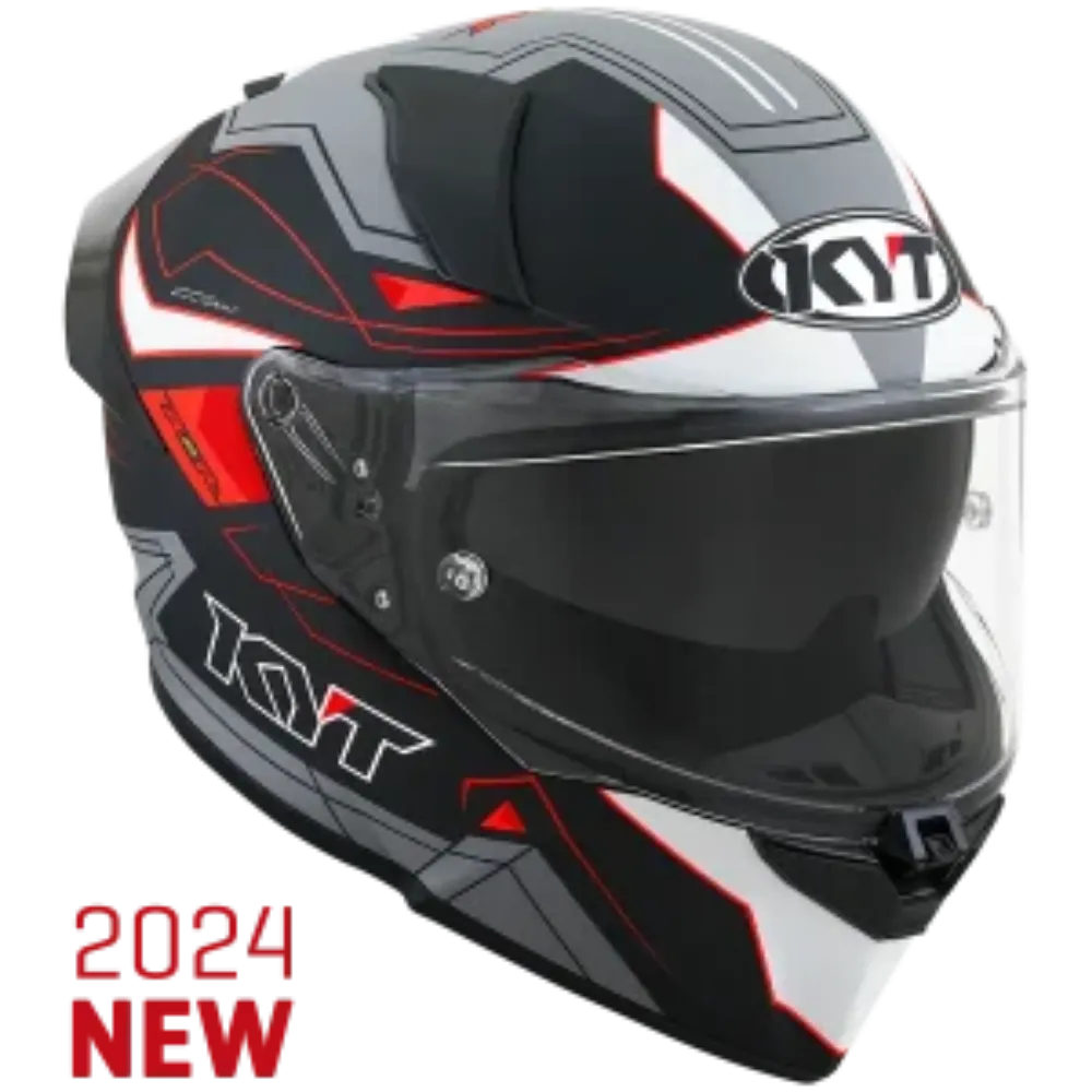 Immagine di CASCO R2R LED MATT BLACK GREY KYT E06