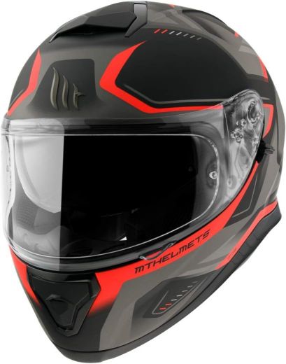 Immagine di CASCO THUNDER 3 SV TURBINE MATT FLUOR ORANGE MT