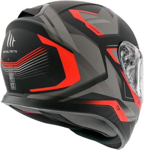 Immagine di CASCO THUNDER 3 SV TURBINE MATT FLUOR ORANGE MT