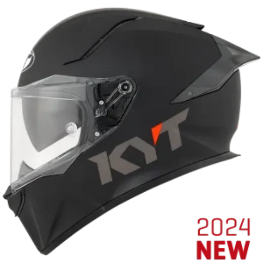 Immagine di CASCO  R2R PLAIN MATT BLACK KYT E/06