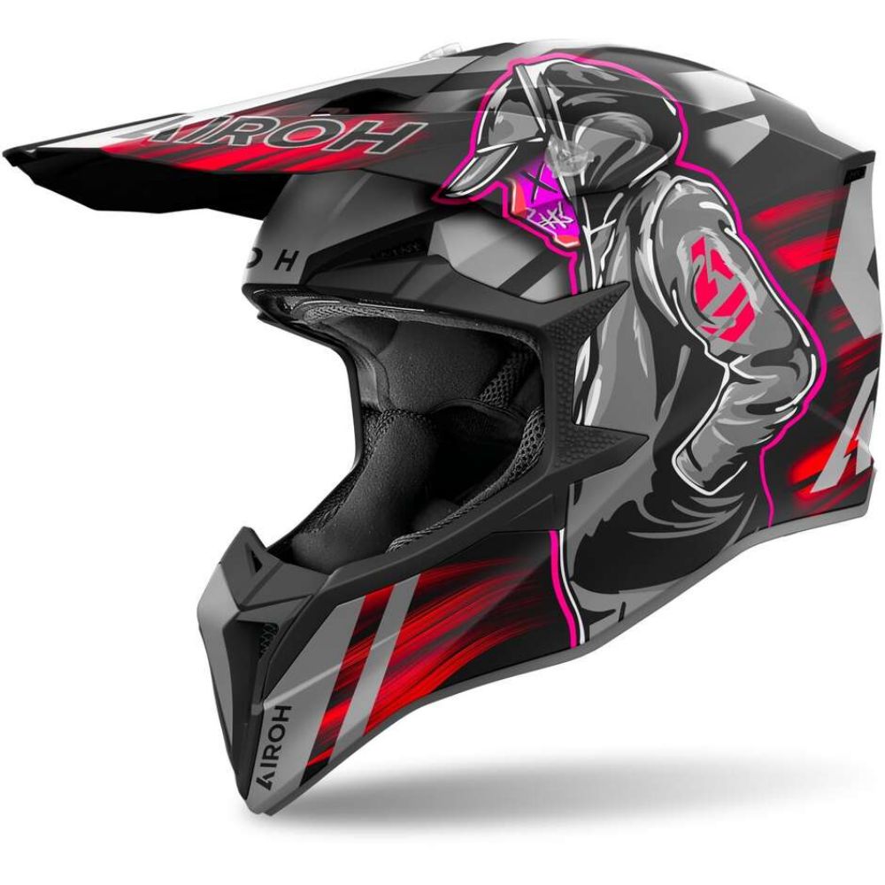 Immagine di CASCO WRAAAP CYBER RED MATT AIROH