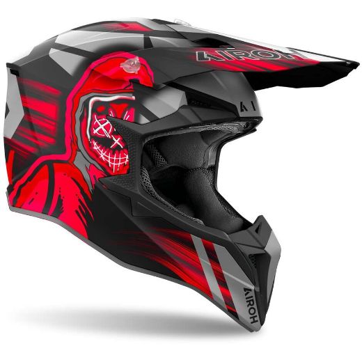 Immagine di CASCO WRAAAP CYBER RED MATT AIROH