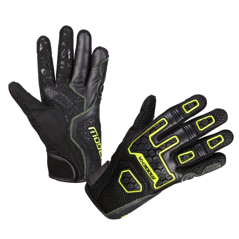 Immagine di GUANTO DRACON MESH MODEKA - BLACK/YELLOW