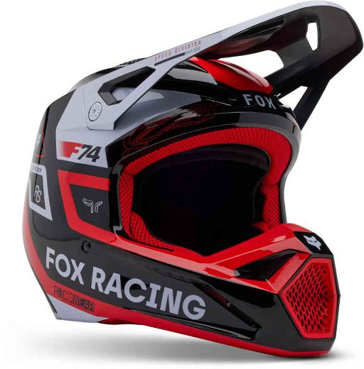 Immagine di CASCO V1 RACE SPEC HELMET FLUORESCENTRED - FOX