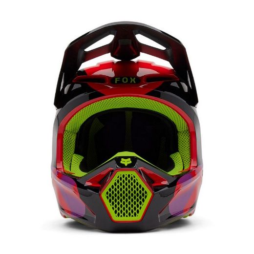 Immagine di Casco V1 Emotion Helmet-Fluorescent Red Fox 