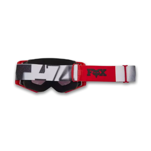 Immagine di Maschera Airspace Seventy4 Red Fluo - Lente grigia VIVID - FOX