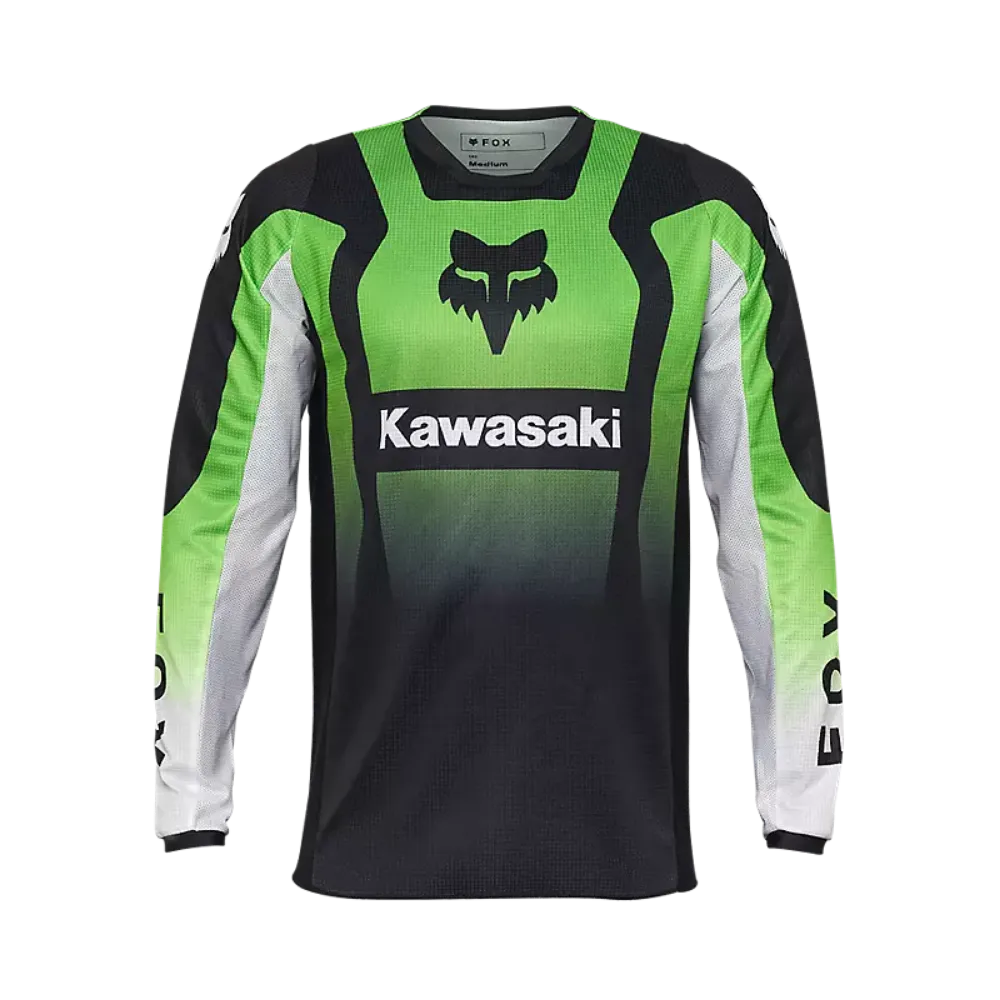 Immagine di Maglia 180 Kawasaki- FLUORESCENT GREEN - FOX