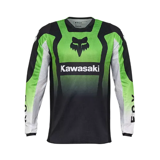 Immagine di Maglia 180 Kawasaki- FLUORESCENT GREEN - FOX