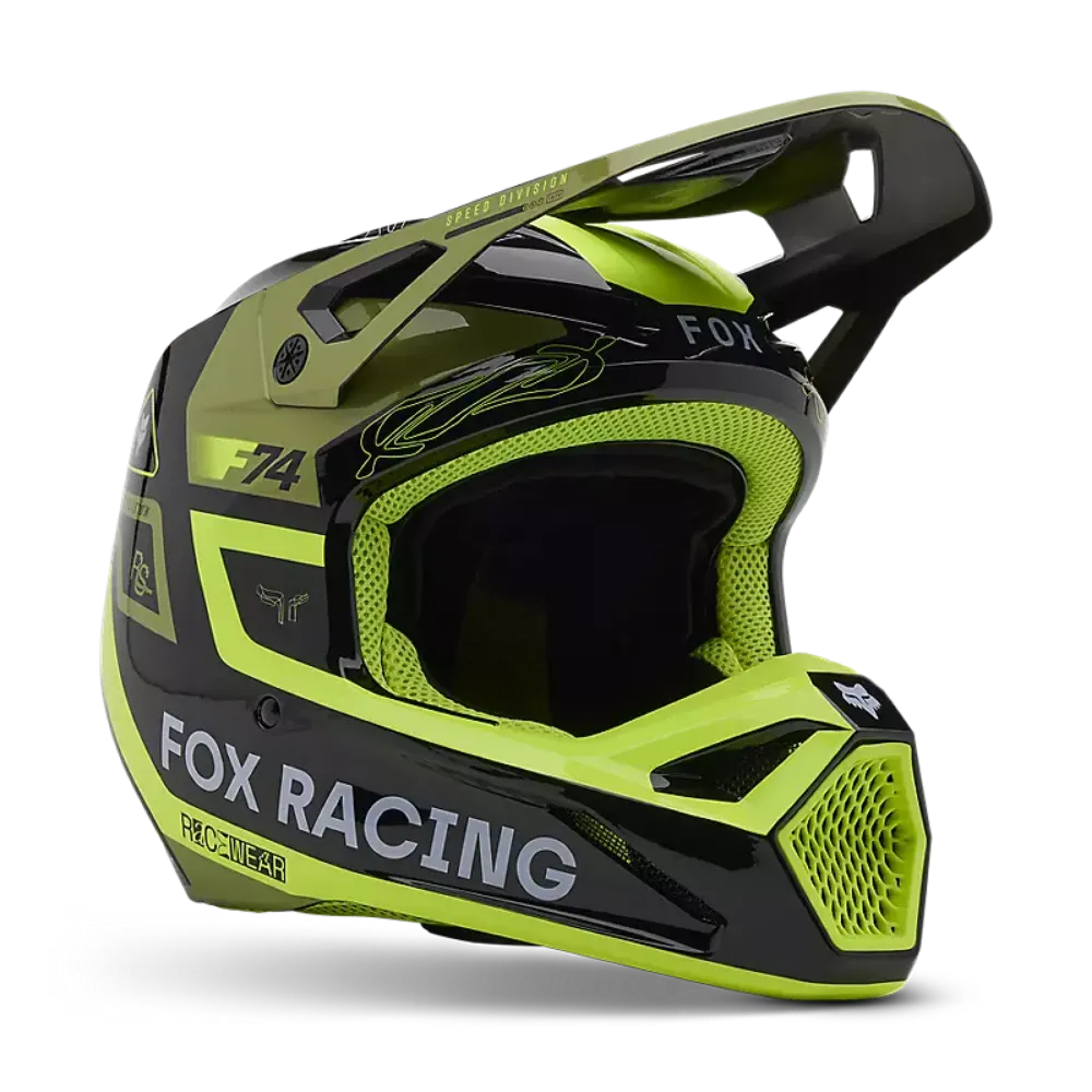 Immagine di Casco V1 Race Spec Helmet - Pale Green FOX