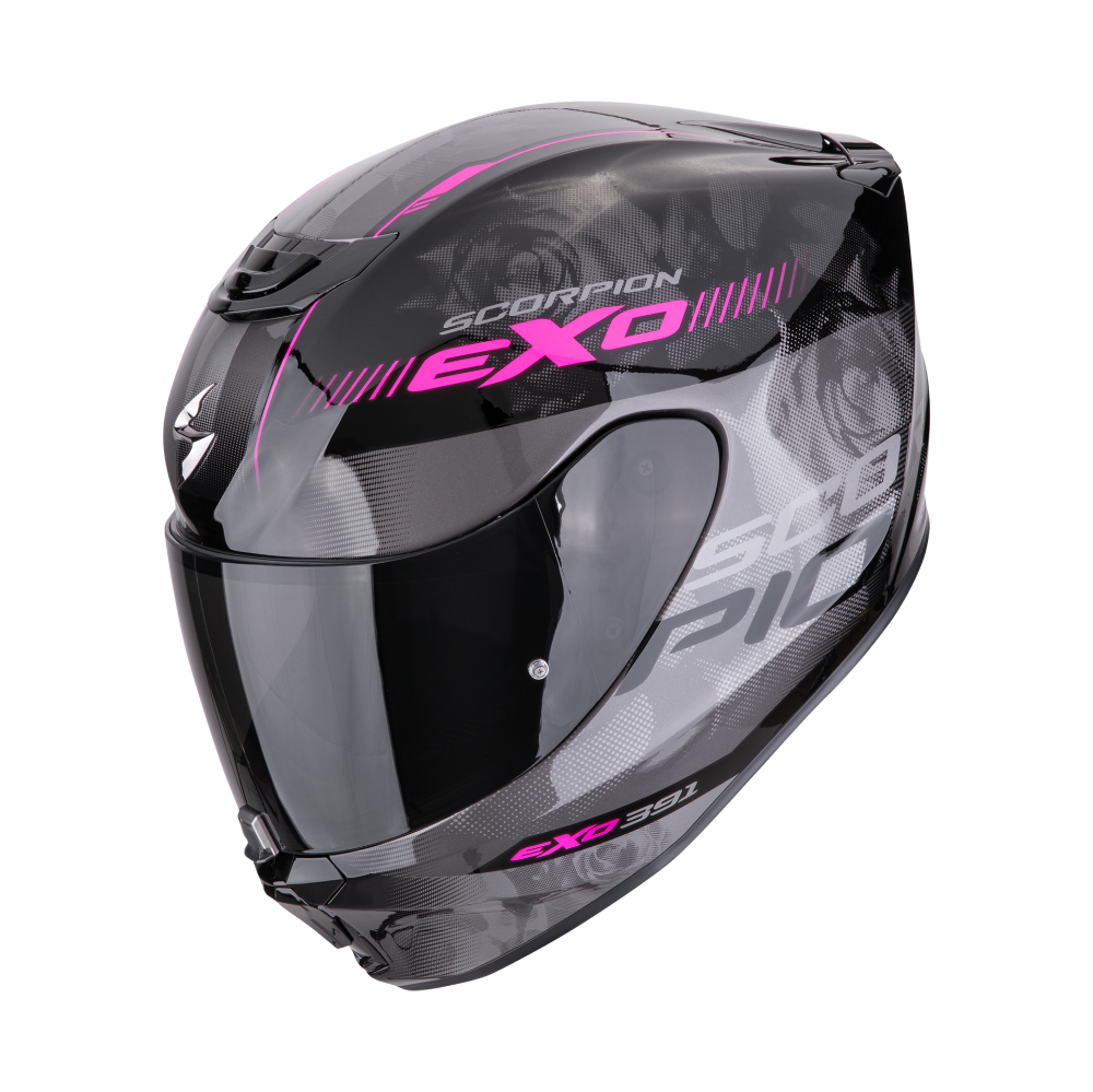 Immagine di CASCO EXO-391 AVA BLACK-PINK SCORPION 