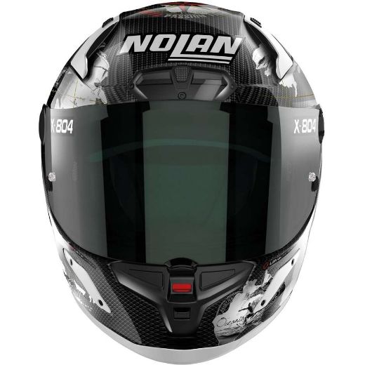 Immagine di CASCO X-804 RS CHECA 024 CARBON WHITE NOLAN