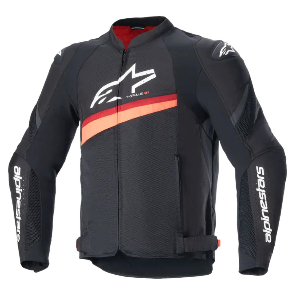 Immagine di GIACCA UOMO T-GP PLUS R V4 AIRFLOW ALPINESTARS - BLACK/RED FLUO