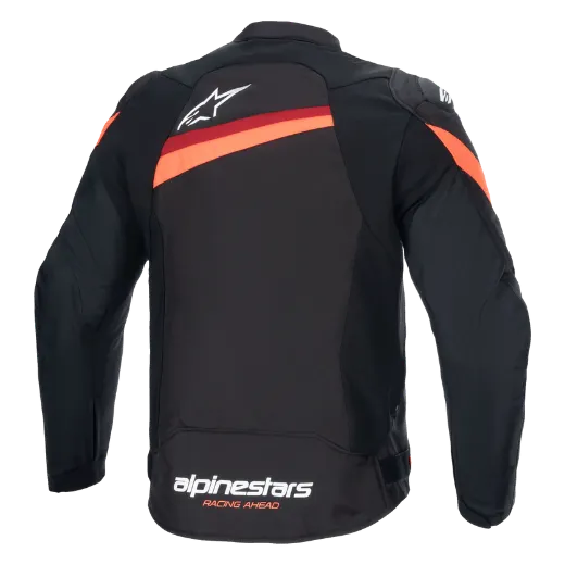 Immagine di GIACCA UOMO T-GP PLUS R V4 ALPINESTARS - NERO/ROSSO FLUO