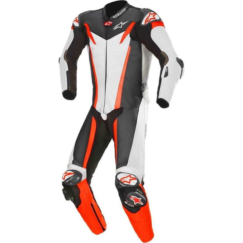 Immagine di TUTA GP TECH V3 1PC ALPINESTARS - BLACK/WHITE/RED