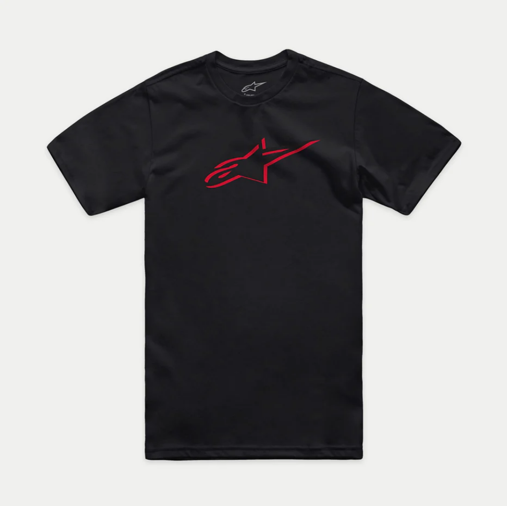 Immagine di T-SHIRT AGELESS SHADOW CSF ALPINESTARS BLACK RED 