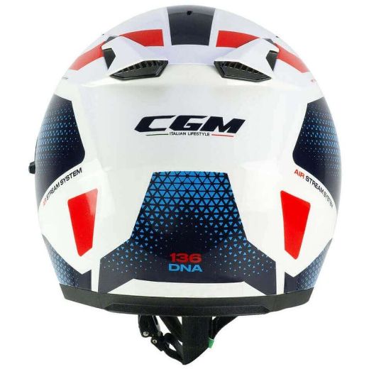 Immagine di CASCO 136G DNA GALAXY Bianco Blu CGM