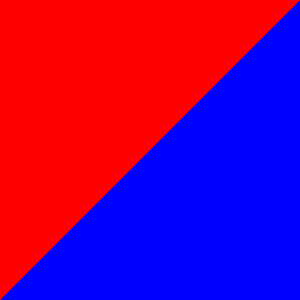 RED BLUE