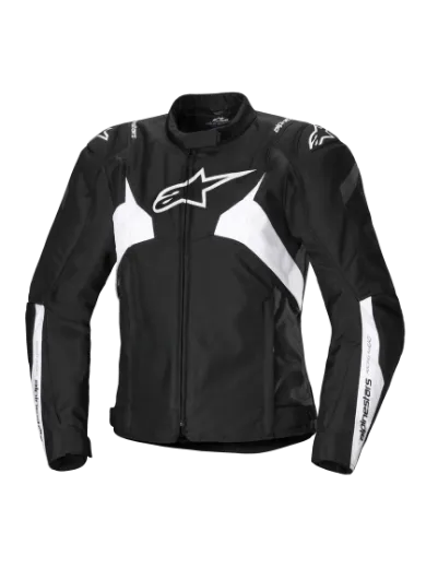 Immagine di GIACCA DONNA STELLA T-JAWS V4 WATERPROOF Black/White ALPINESTARS 