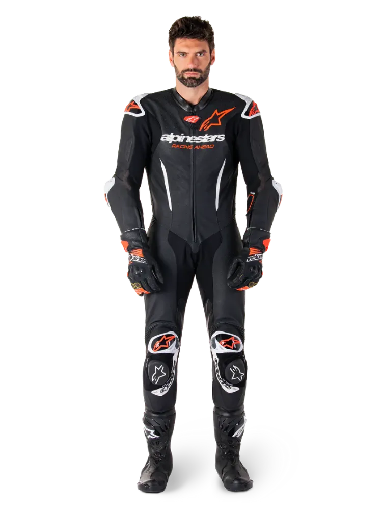 Immagine di TUTA GP-R7 1PC ALPINESTARS BLACK WHITE 