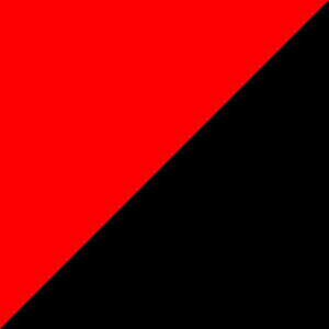 RED BLACK WHITE GLOSSY