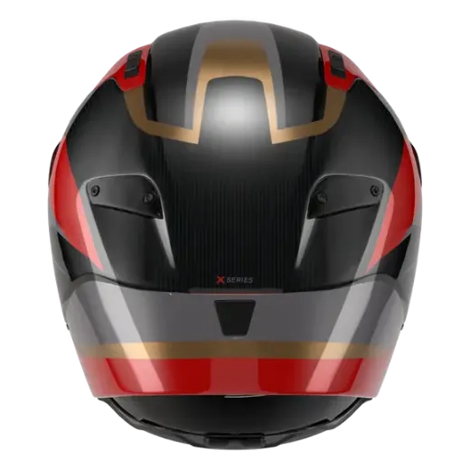 Immagine di CASCO X-804 RS ULTRA CARBON LESMO  362  NERO ROSSO