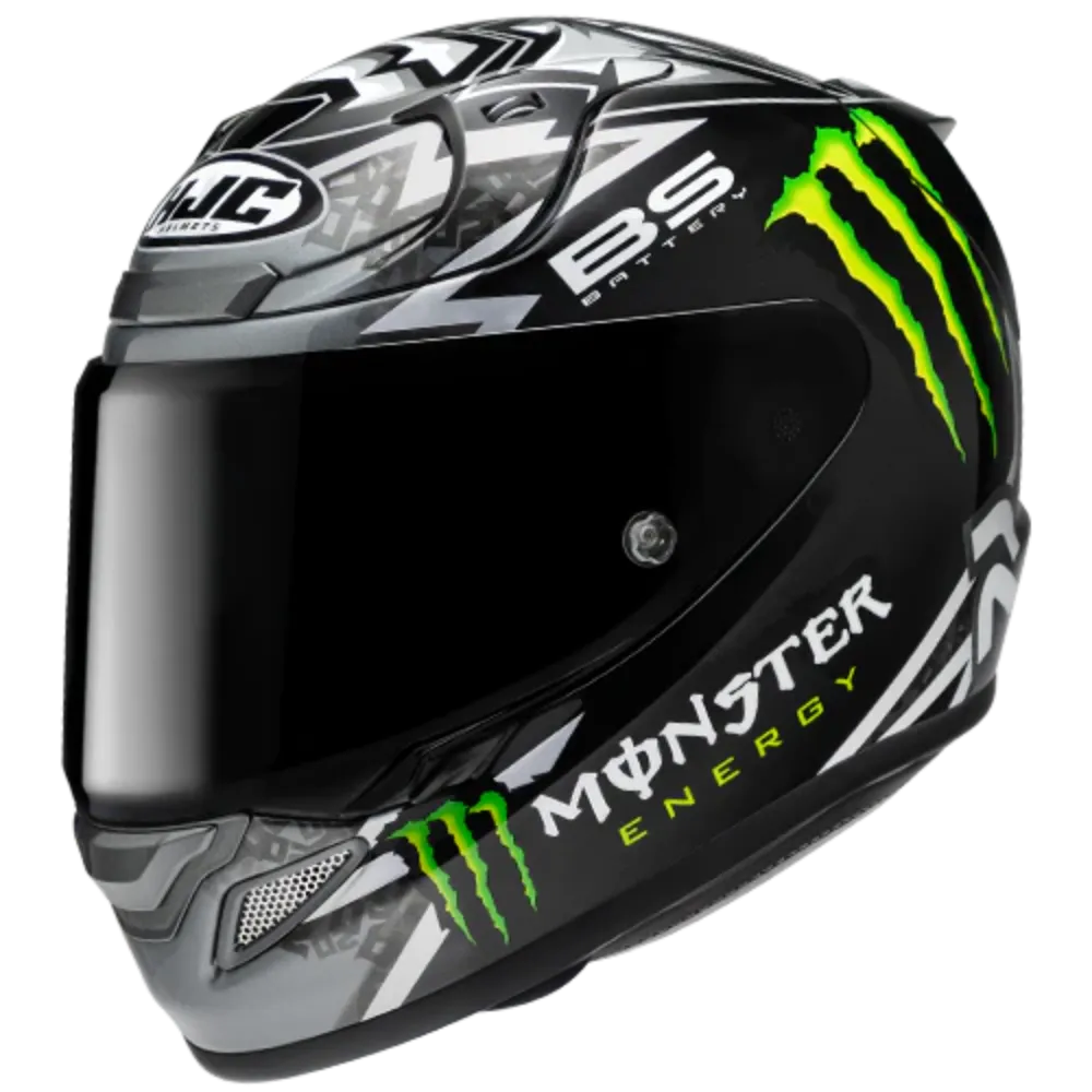 Immagine di CASCO RPHA 12 QUARTARARO REPLICA BLACK HJC