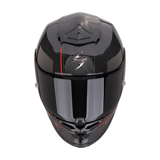 Immagine di CASCO EXO-R1 EVO CARBON AIR CYNERGY NERO ROSSO SCORPION