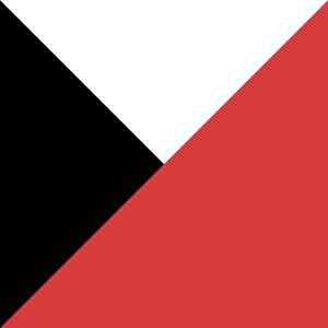 BLACK WHITE DARK RED