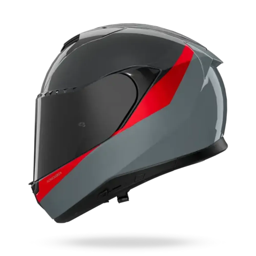Immagine di X-904 ULTRA CARBON VERNICIATURA SPECIALE 344 CARBONIO GRIGIO ROSSO 
