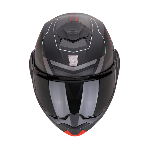 Immagine di CASCO EXO-TECH EVO CONQUER MATT BLACK RED