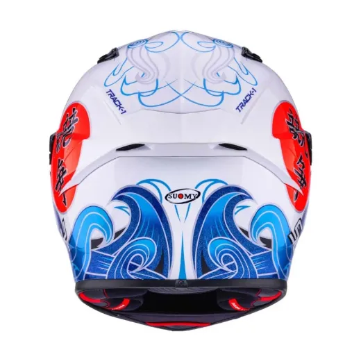 Immagine di CASCO TRACK-1 WAVES WHITE