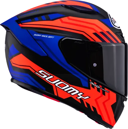 Immagine di CASCO TRACK-1 FRAMEWORK MATTBLK/RED/BLUE