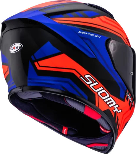 Immagine di CASCO TRACK-1 FRAMEWORK MATTBLK/RED/BLUE