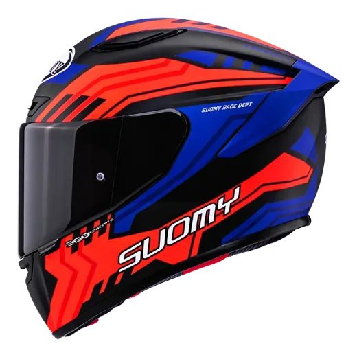Immagine di CASCO TRACK-1 FRAMEWORK MATTBLK/RED/BLUE