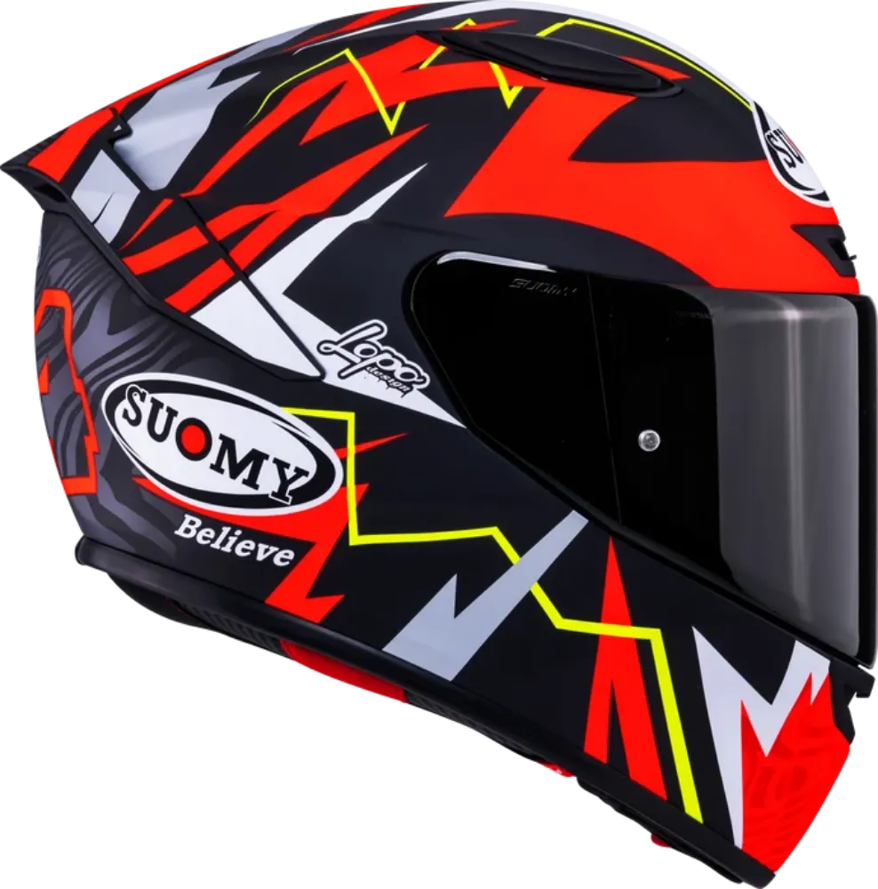 Immagine di CASCO TRACK-1 SAM LOWES 2025 MATT RED