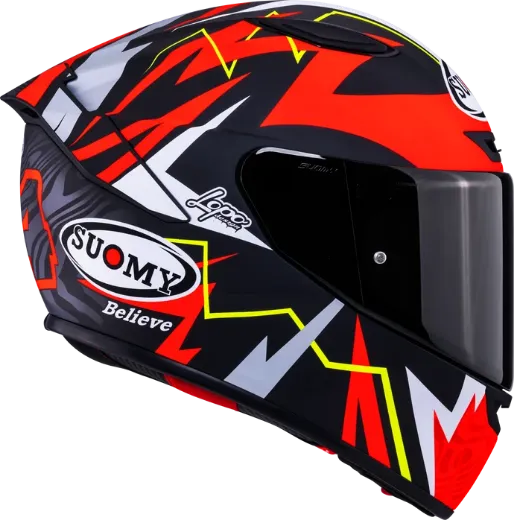 Immagine di CASCO TRACK-1 SAM LOWES 2025 MATT RED