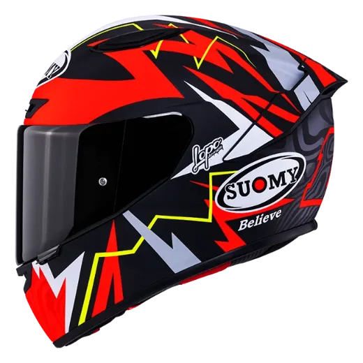 Immagine di CASCO TRACK-1 SAM LOWES 2025 MATT RED