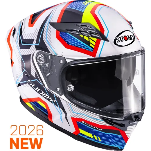 Immagine di CASCO STELLAR 2 BLACKSTAR WHT/BLUE