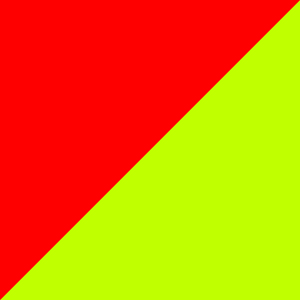 WHITE NEON RED YELLOW FLUO