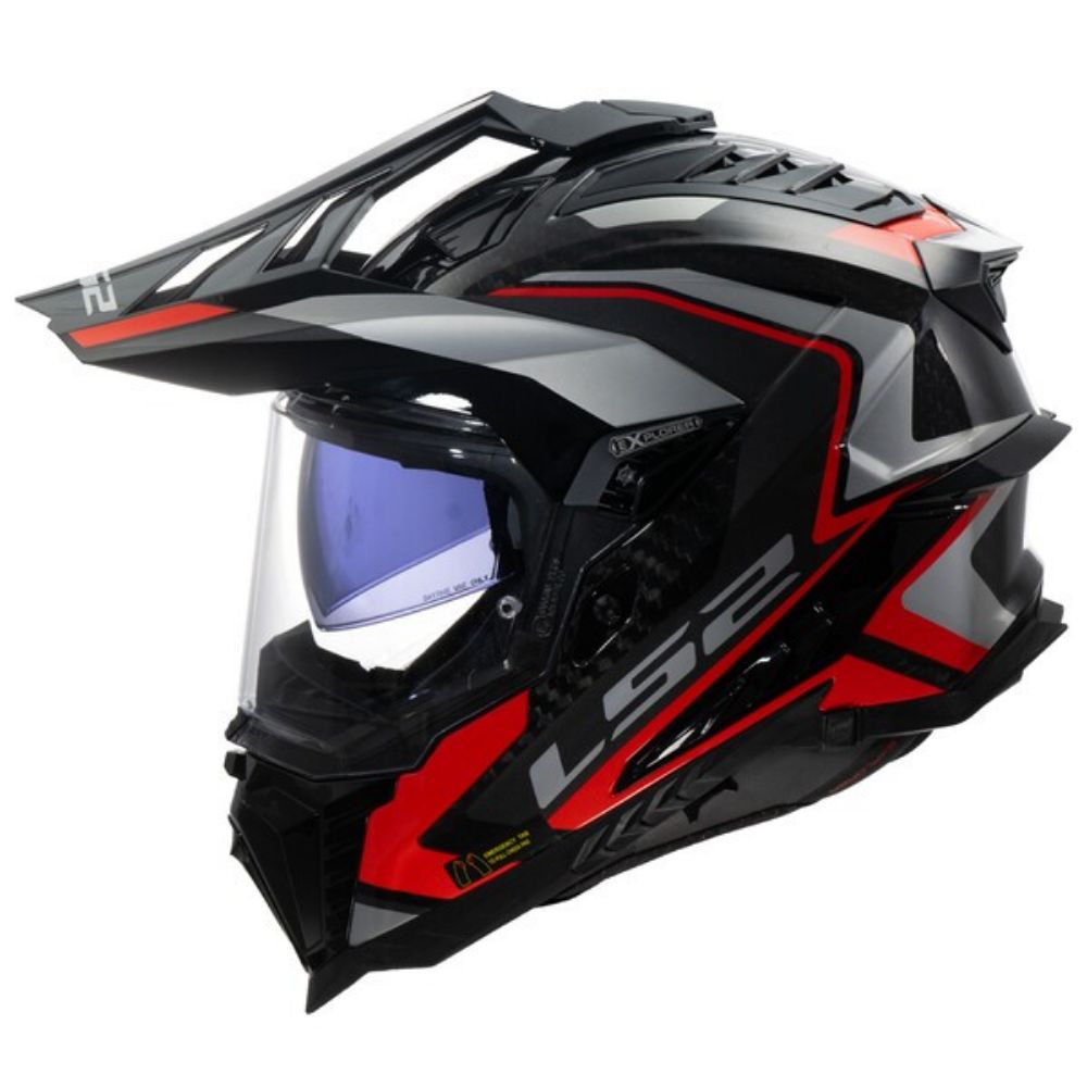 Immagine di LS2 MX701 EXPLORER C FRONTIER II RED